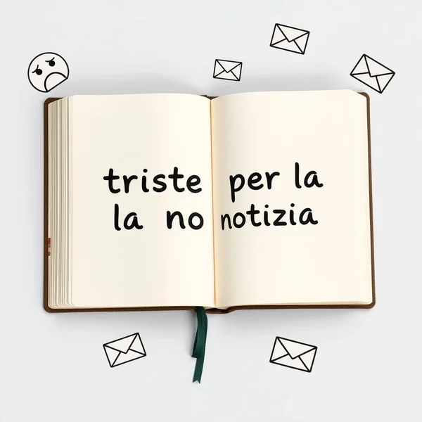 Triste per la notizia: Espressione comune in italiano