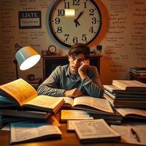 Ansioso per l’esame Signification Grammaire Usage Naturel pour parler italien
