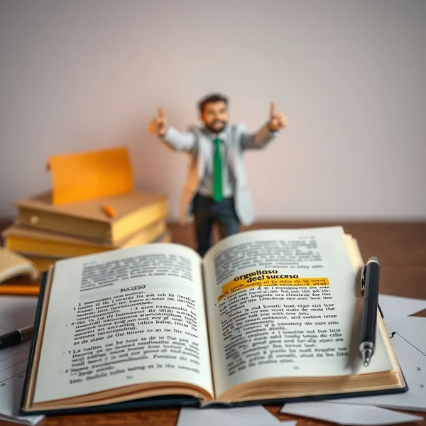 Significato di Orgoglioso del successo in italiano