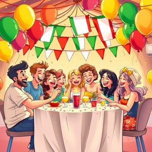 emozionato per la festa Guía Completa para un Uso Natural y Ejemplos