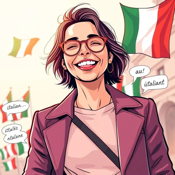 Bedeutung von Orgoglioso del successo auf Italienisch