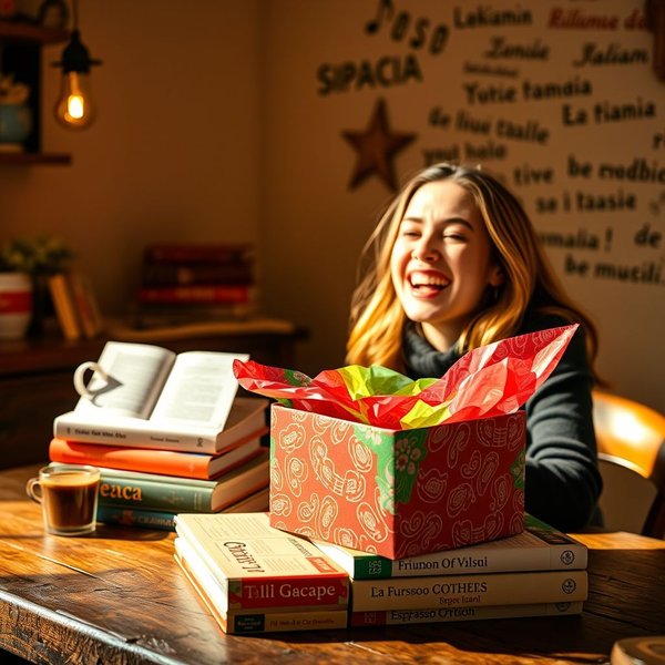 Deliziato dal Regalo: Радость от подарка