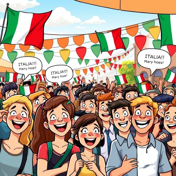 Eccitato per l'evento: Meaning and Usage in Italian