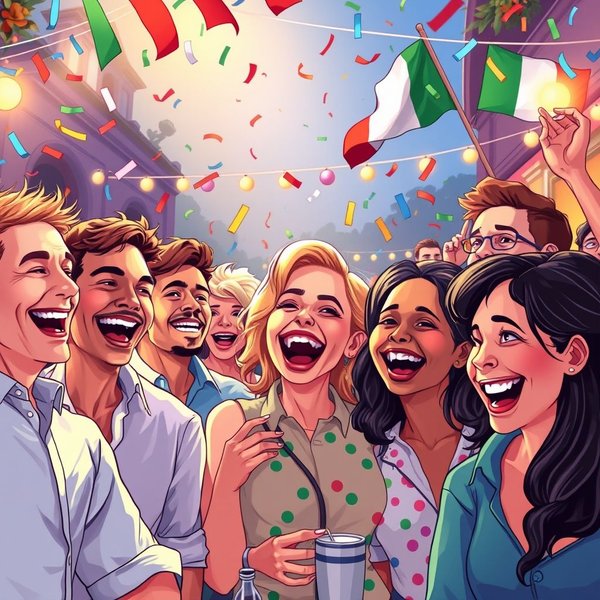 Allegro dopo la festa: comemorações e alegria