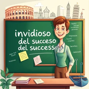 Más allá de la rabia cuándo usar invidioso del successo en italiano