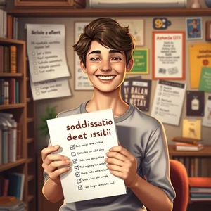 Soddisfatto dei risultati was es bedeutet und wie man es natürlich verwendet