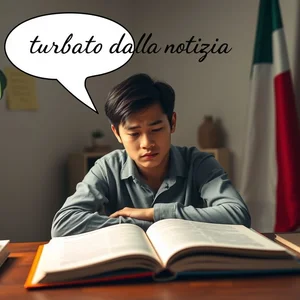 Turbato dalla notizia: Ý nghĩa, Ngữ pháp và Cách dùng tự nhiên cho người học tiếng Ý