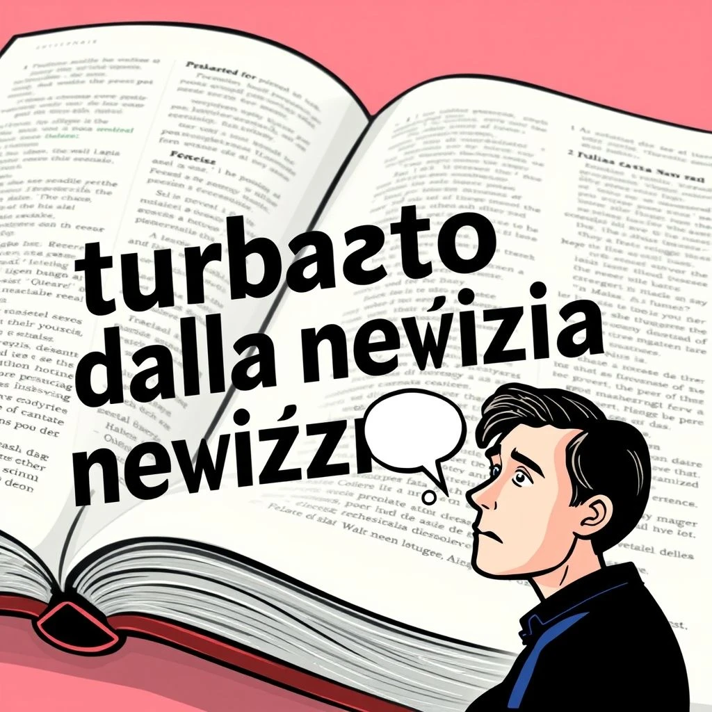 Turbato dalla notizia Znaczenie Gramatyka i Naturalne Użycie po Włosku