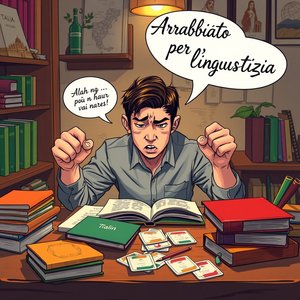 Arrabbiato per l’ingiustizia: Cách sử dụng và ví dụ thực tế trong tiếng Ý