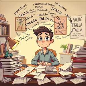 Confuso dalle parole Guía Completa de la Expresión Italiana y Ejemplos