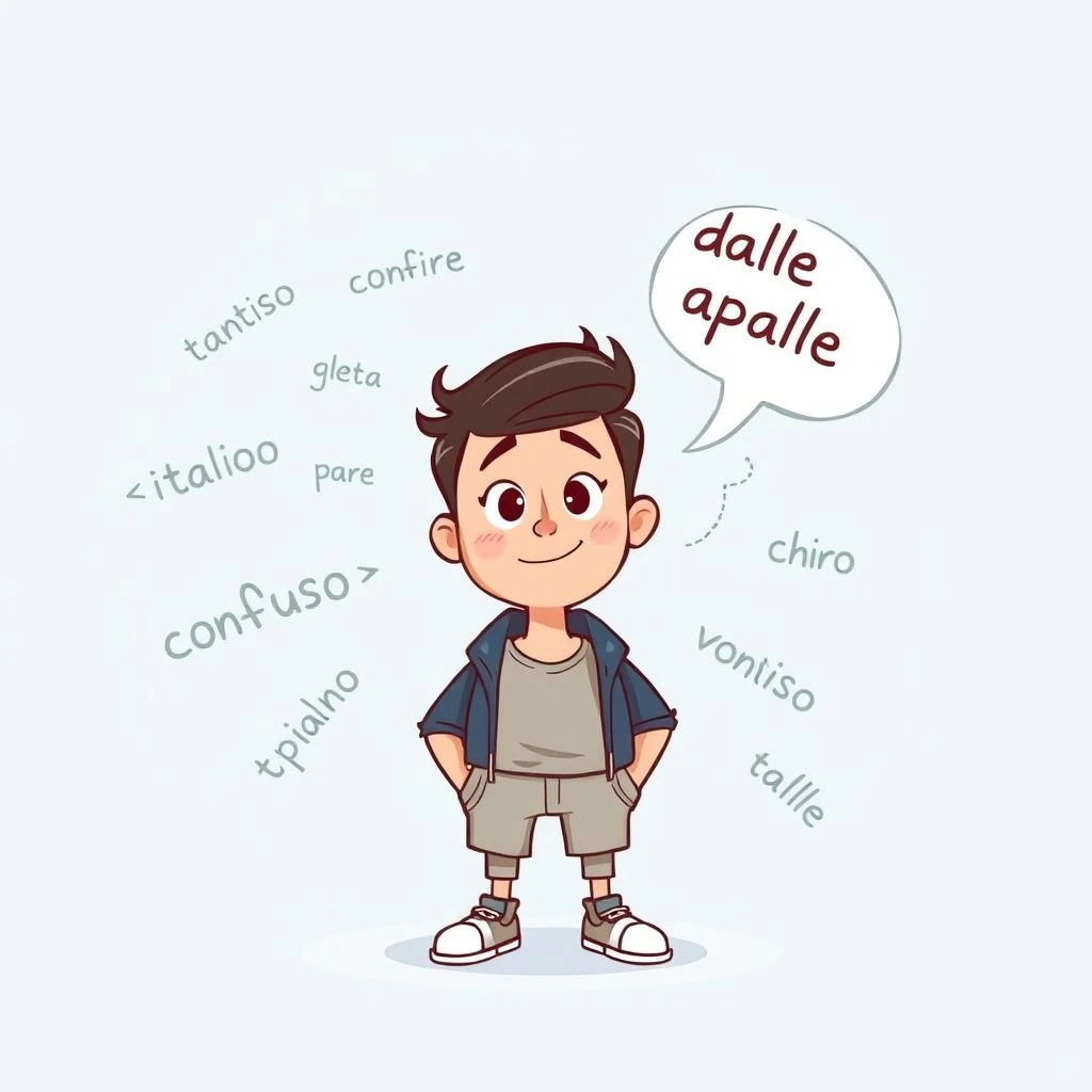 confuso dalle parole完全ガイドでイタリア語表現マスター！意味・例文・文法を徹底解説