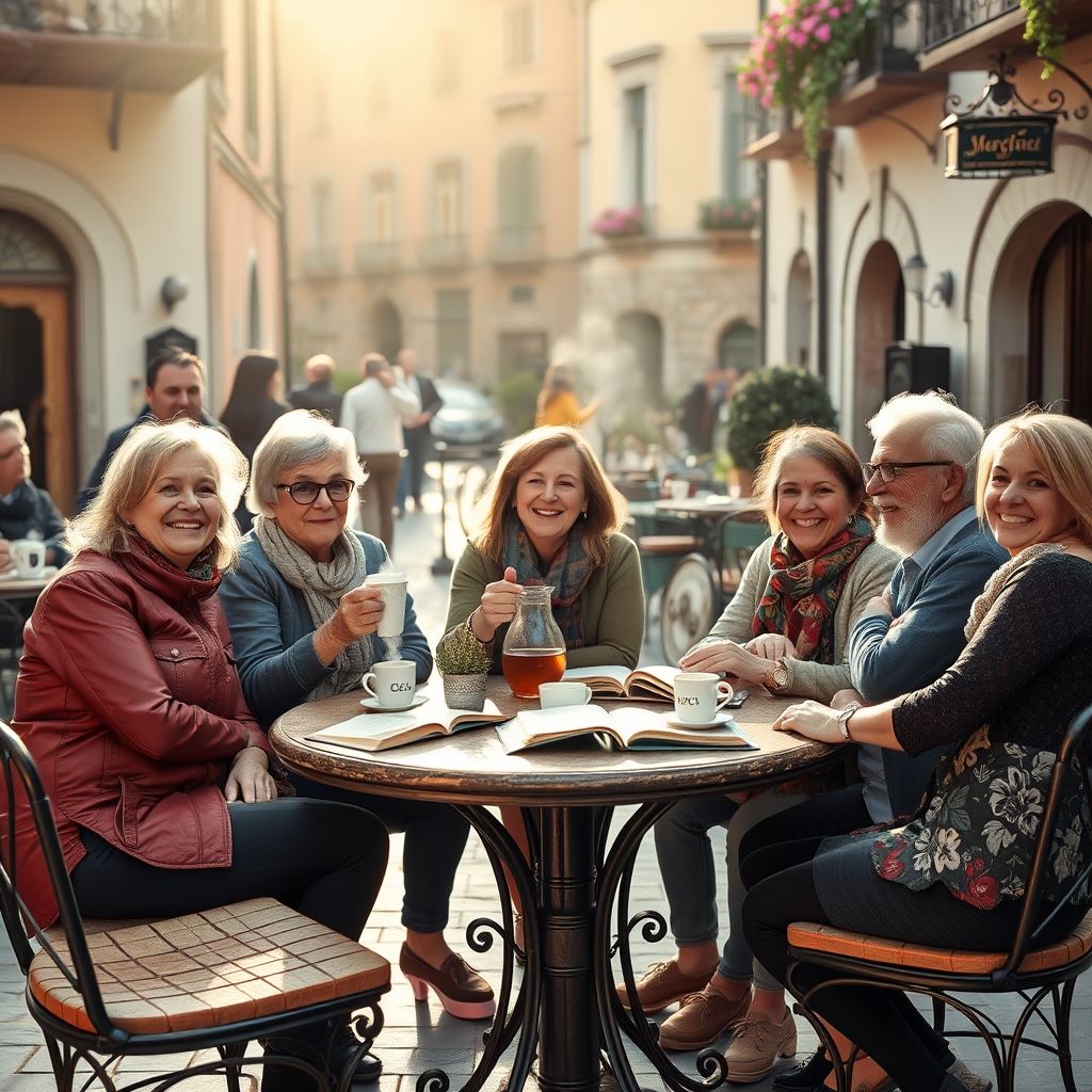 "Contento della compagnia" significado, gramática e uso natural em italiano