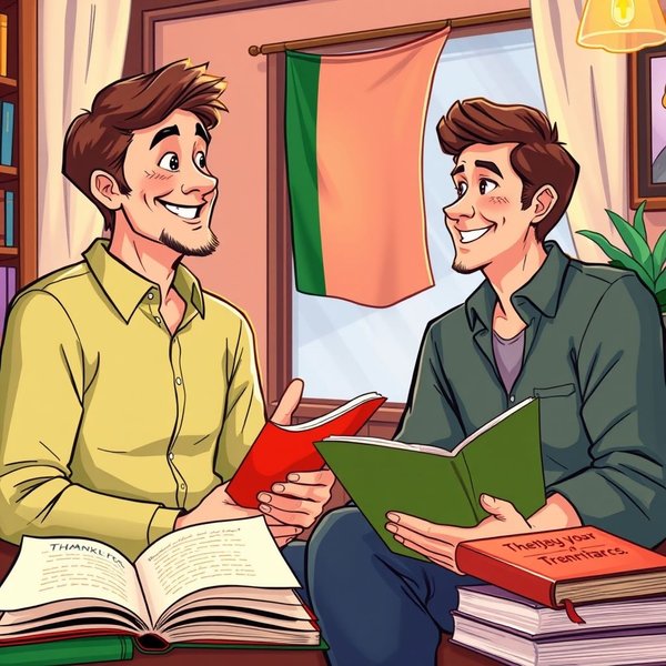 Grato per la comprensione: một cử chỉ biết ơn