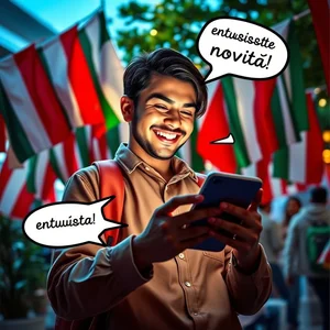 Guia Completo sobre entusiasta della novità Como e Quando Usar no Italiano