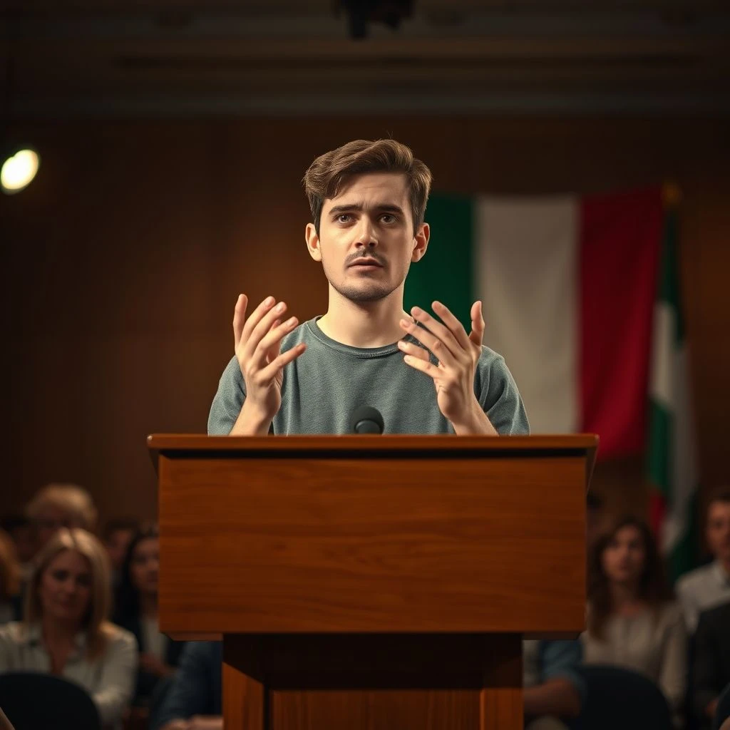 «Nervoso per il discorso»: Значение, грамматика, практическое использование