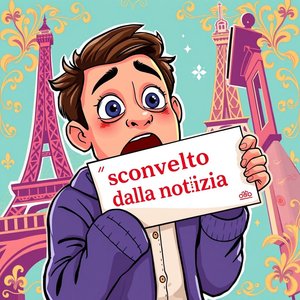 Sconvolto dalla notizia Signification Grammaire et Utilisation Naturelle
