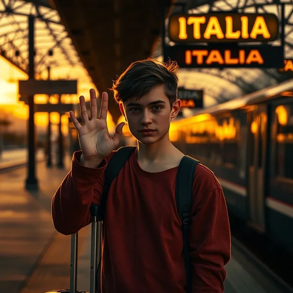 triste per l'addio