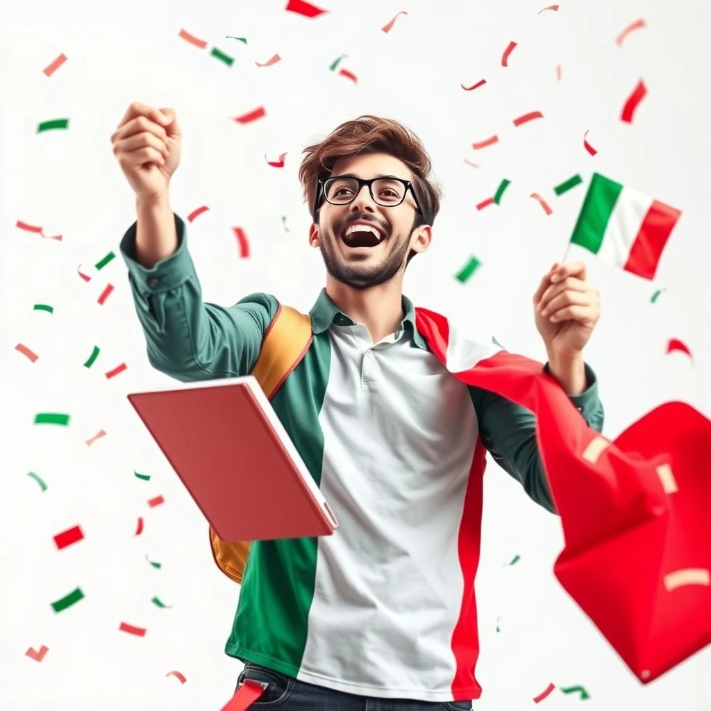 Guía felice per la vittoria: Expresar alegría y éxito en italiano