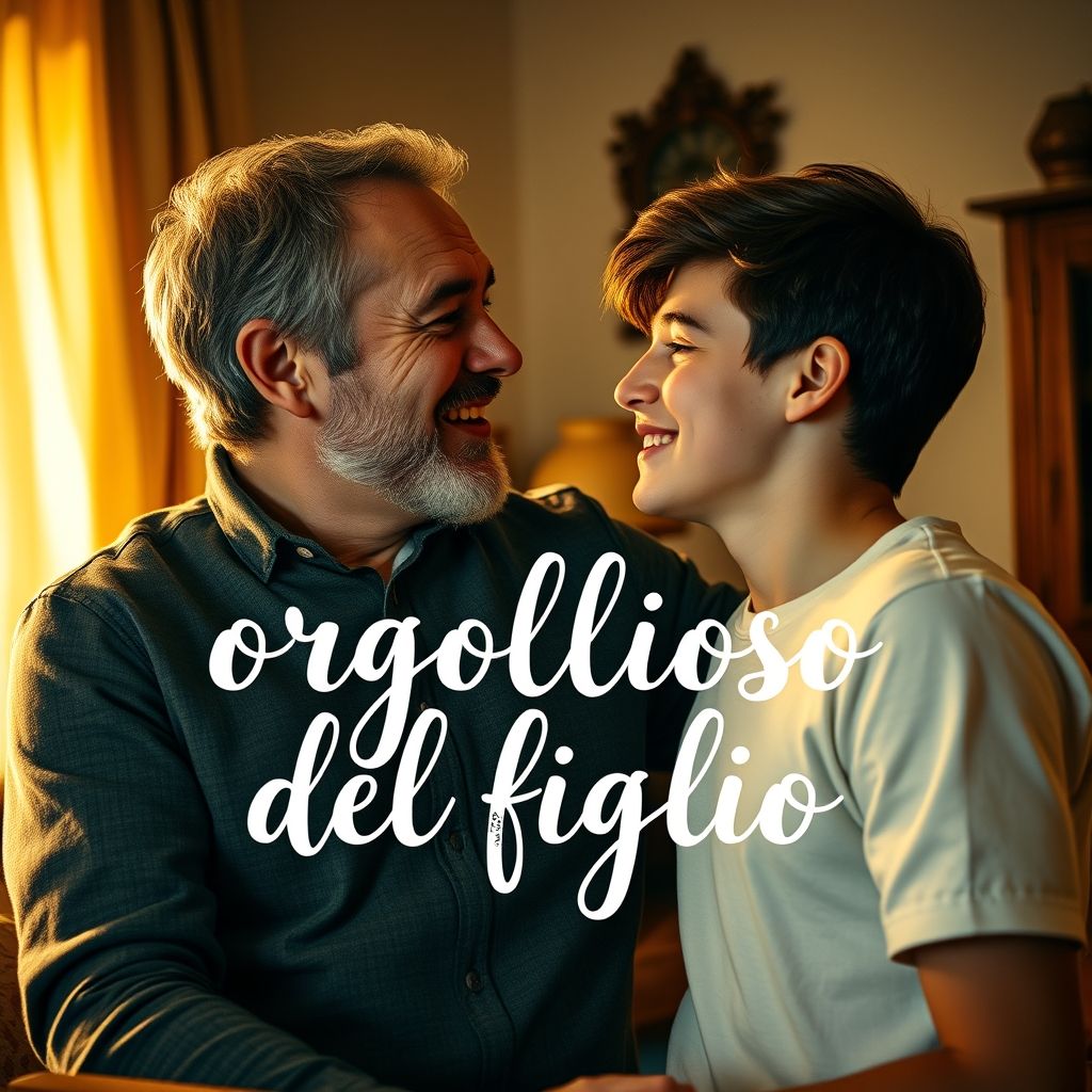 Guide complète de orgoglioso del figlio signification grammaire usage naturel