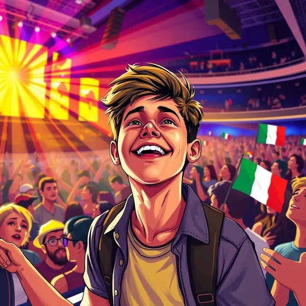 Emozionato per il concerto – Apprends l’italien