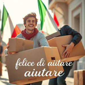 Heureux d’aider : Signification, Grammaire et Usage Naturel avec felice di aiutare