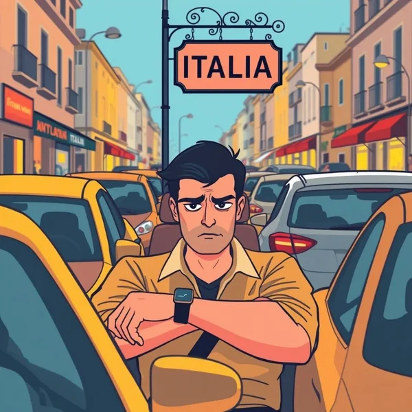 Irritato dal Traffico