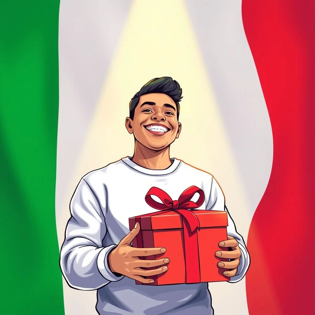 Praktischer Leitfaden contento del regalo auf Italienisch ausdrücken