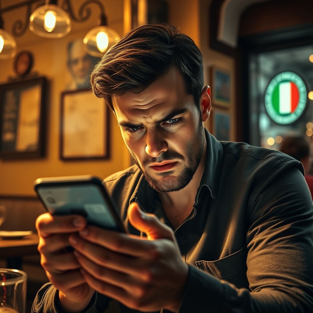 Arrabbiado por não ter recebido resposta arrabbiato per la mancata risposta explore o uso em italiano