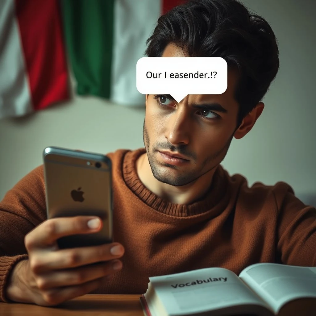 Arrabbiato per la mancata risposta Complete Guide to Speaking Natural Italian