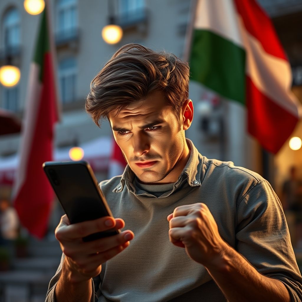 Boos vanwege het uitblijven van een reactie arrabbiato per la mancata risposta leren gebruiken