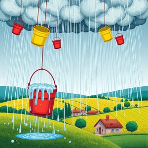Piove a catinelle Bedeutung und Anwendung im echten Italienisch
