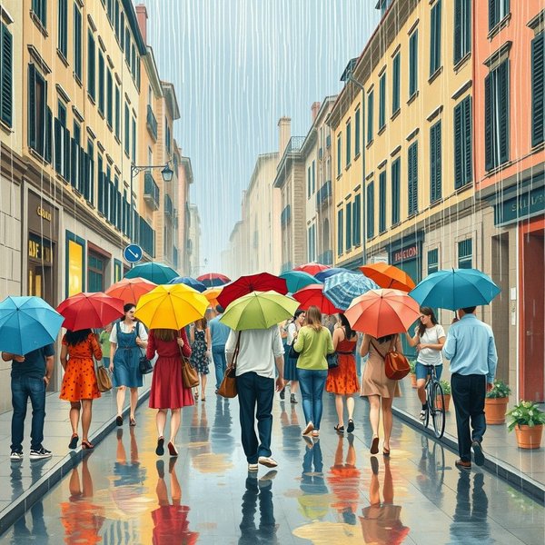Cosa significa Piove a catinelle? Impara l'italiano con i modi di dire!