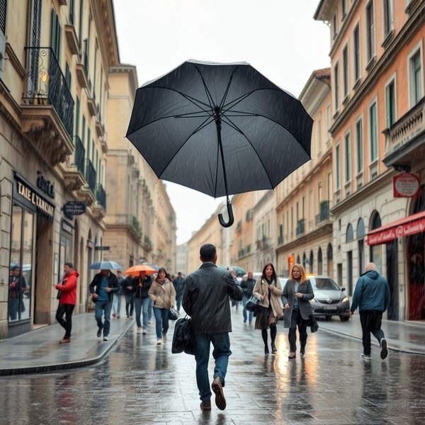 Piove e tira vento: um'espressione utile per imparare l'italiano