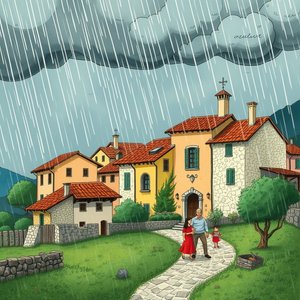 Что Значит Piove e tira vento — Значение, Происхождение и Как Использовать