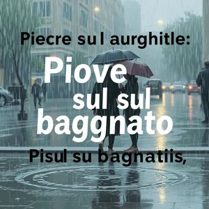 Piove sul bagnato verstehen und anwenden – italienisches Sprichwort erklärt