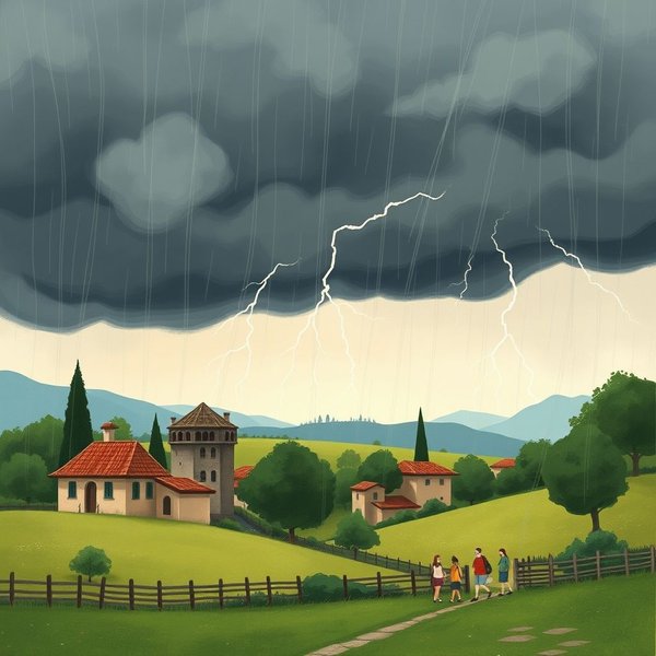 Quando tuona da lontano, piove da vicino