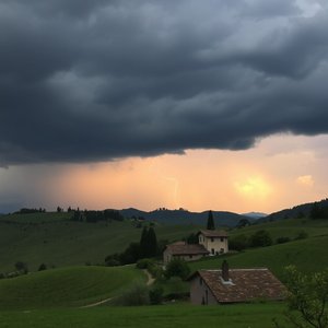 Quando tuona da lontano, piove da vicino Entender Proverbio Italiano