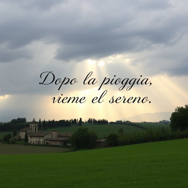 Dopo la Pioggia Viene il Sereno image