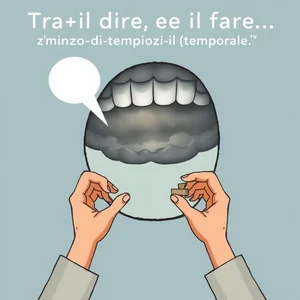 Tra il dire e il fare c’è di mezzo il temporale — desvende seu verdadeiro significado