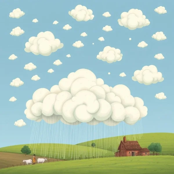 Cielo a pecorelle, acqua a catinelle: previsioni del tempo in italiano