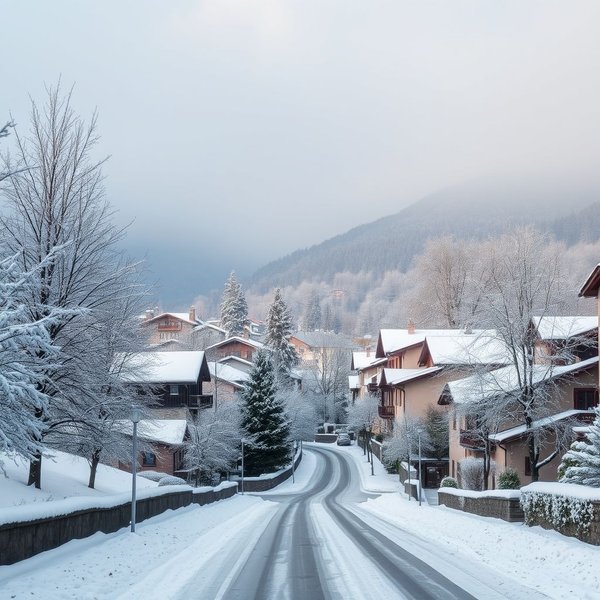 Aria di neve, silenzio breve: A proverb about the weather