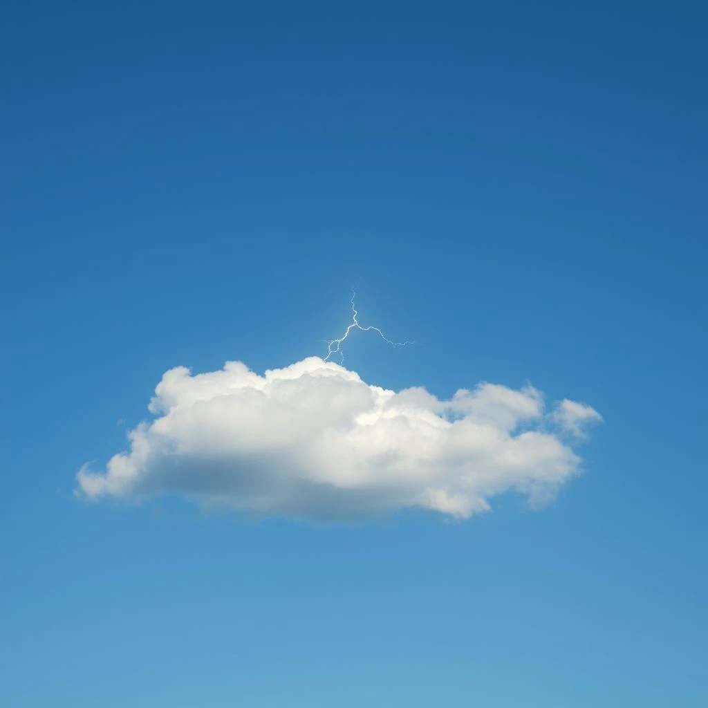 Cadere Come un Fulmine a Ciel Sereno: Significato e Uso