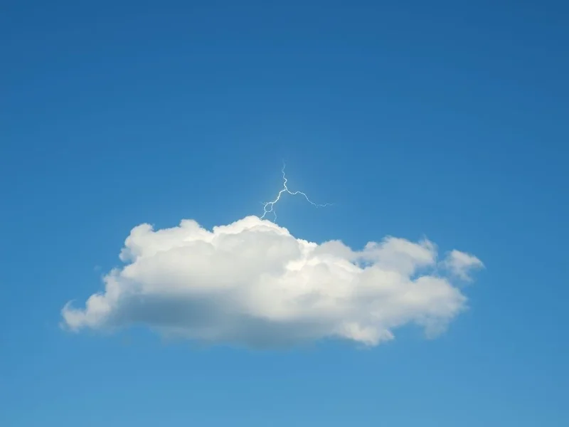 Cadere come un fulmine a ciel sereno