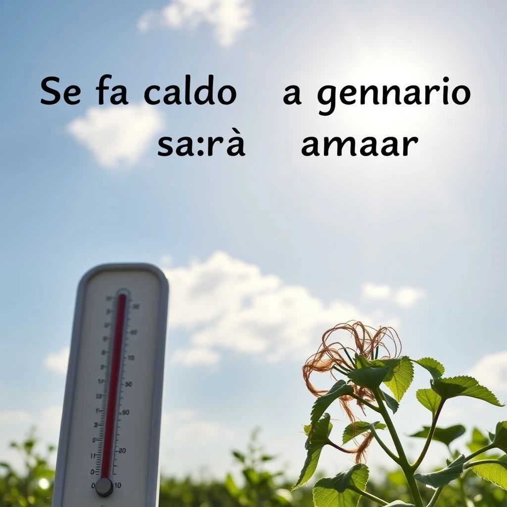 Что означает Se fa caldo a gennaio, l’anno sarà amaro: итальянская мудрость