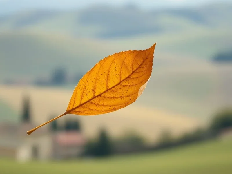 Essere come una foglia al vento