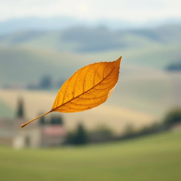 Essere come una foglia al vento