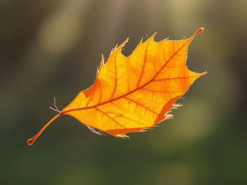 Essere come una foglia al vento