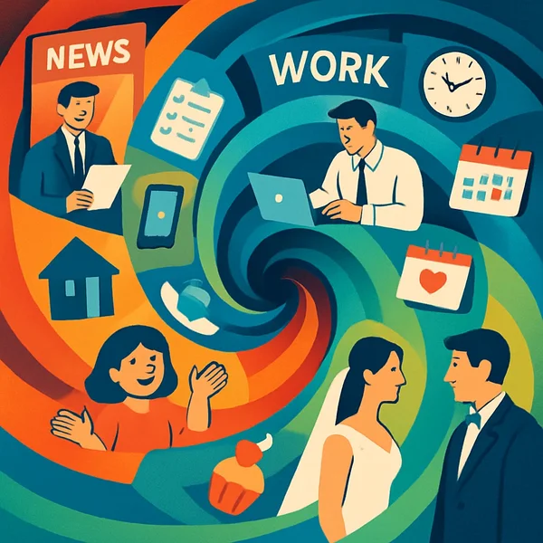 Essere nel vortice degli eventi: significato e uso