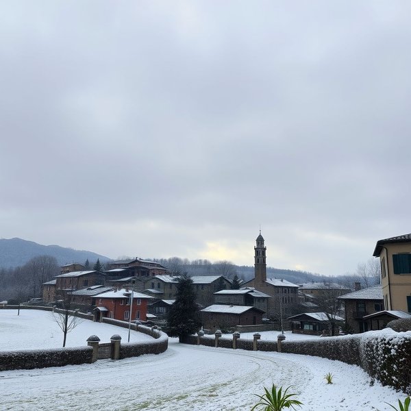 Aria di neve, silenzio breve: Một thành ngữ về thời tiết