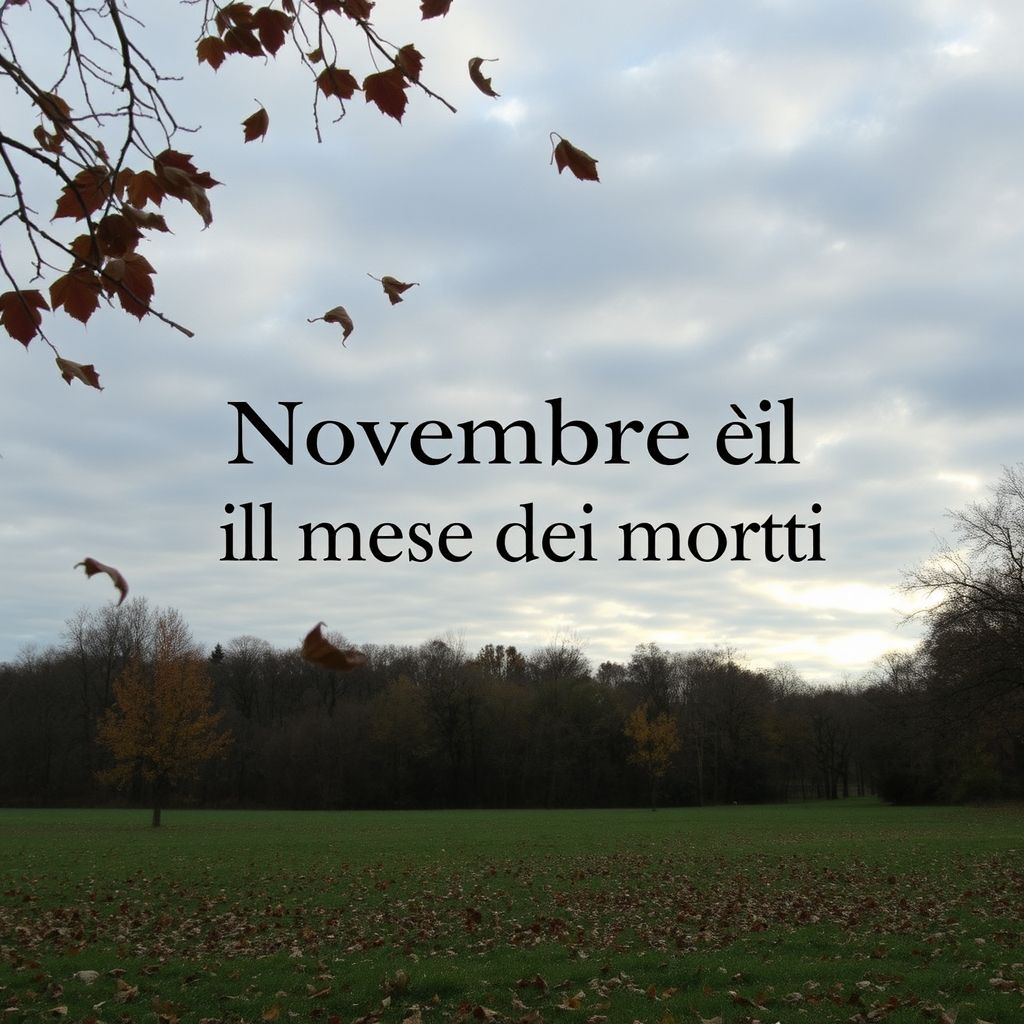 Novembre è il mese dei morti ことわざの意味と使い方を深掘りする